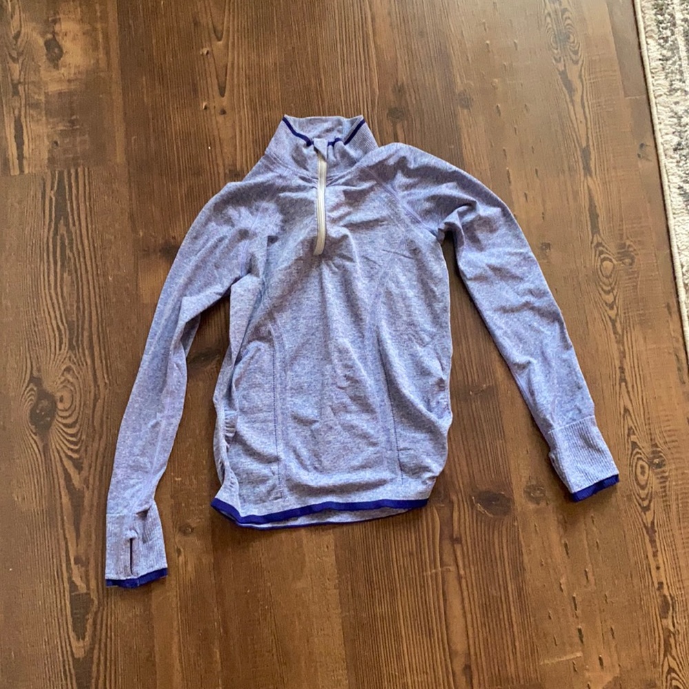 Blue Athleta Long Sleeve Activewear